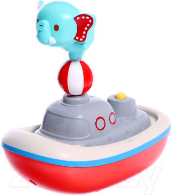 Набор игрушек для ванной Sima-Land Зверята мореходы / 10091191
