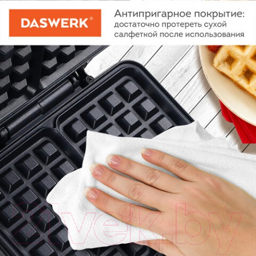 Вафельница Daswerk WM-6 / 455653