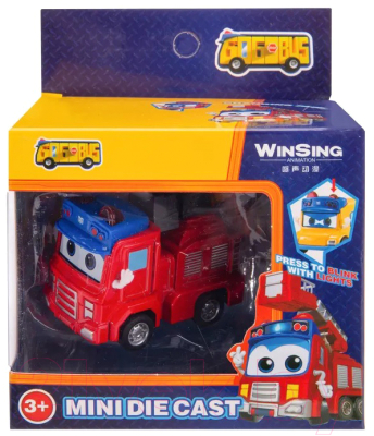 Автомобиль игрушечный GoGo Bus Пожарная / YS4010B