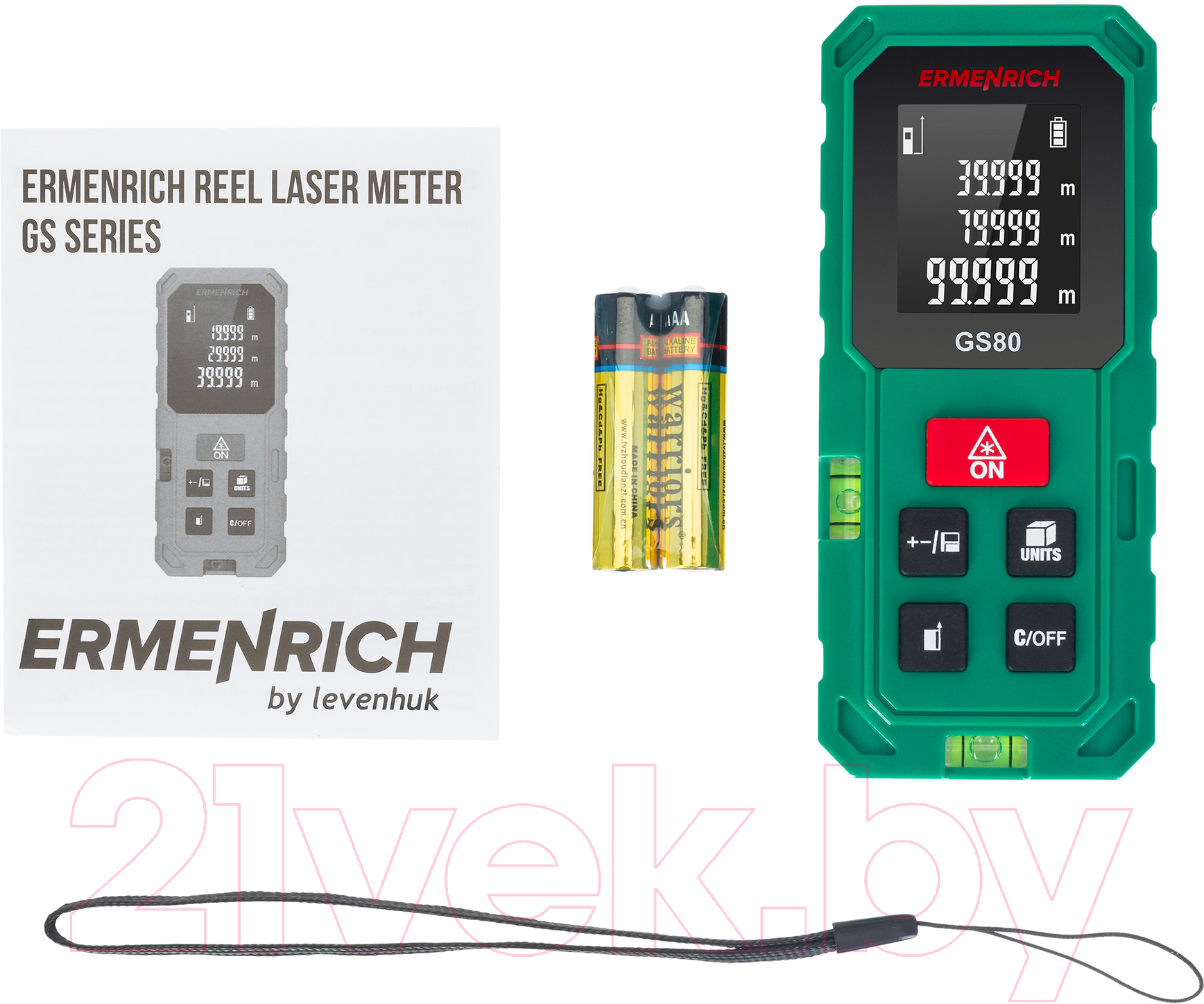 Лазерный дальномер Ermenrich Reel GS40 / 83083