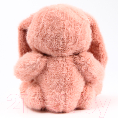 Мягкая игрушка Sima-Land Зайка / 10063595 (темно-розовый)