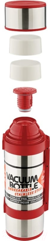 Термос для напитков Thermos Rocket Bottle NCB-18B / 589781 (красный) — фото 2