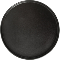 Тарелка столовая обеденная Corone Bushido 24091 / фк6522 (черный) - 