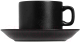 Миниатюра изображения товара Чашка с блюдцем Corone Bushido 24072 24073 / фк6504 (черный)