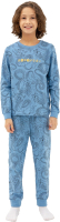 Пижама детская Mark Formelle 563311 (р.128-64, драконы на голубом) - 
