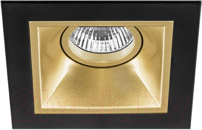 Точечный светильник Lightstar Domino Quadro D51703 
