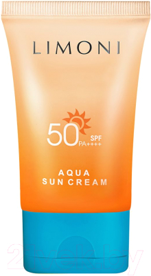 Крем солнцезащитный Limoni Aqua Sun Cream SPF 50+ РА++++ (50мл)