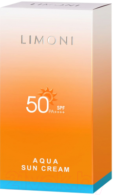 Крем солнцезащитный Limoni Aqua Sun Cream SPF 50+ РА++++ (50мл)