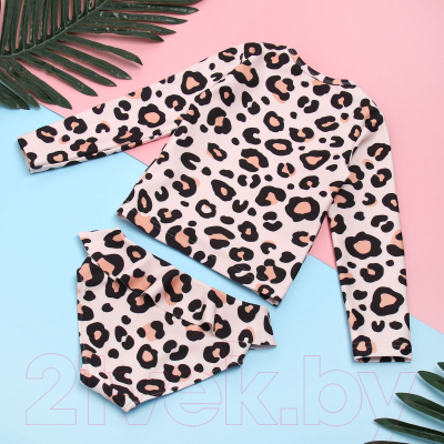 Изображение товара Купальник детский Kaftan Леопард / 9511592 (р.122-128)