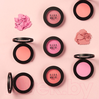 Румяна Dabo Make Up Lovely Fit Blush 101 Pink Blooming (3.5г)