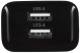 Миниатюра изображения товара Адаптер питания сетевой Buro BUWE1 10.5W 2.1A 2xUSB / BUWE10S200BK (черный)