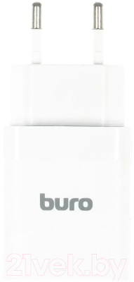 Изображение товара Адаптер питания сетевой Buro BUWE1 10.5W 2.1A 2xUSB / BUWE10S200WH (белый)