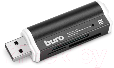 Картридер Buro BU-CR-3101 (черный)