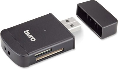 Картридер Buro BU-CR-3103 (черный) - 