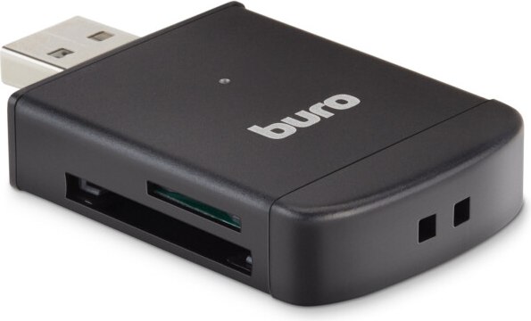 Картридер Buro BU-CR-3103 (черный)