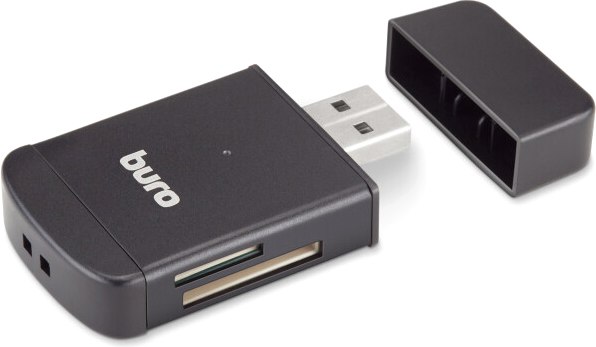 Картридер Buro BU-CR-3103 (черный)