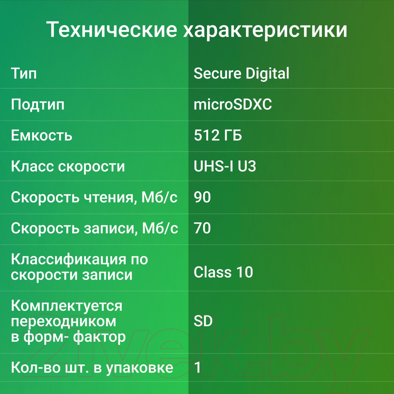 Карта памяти Digma MicroSDXC 512GB CARD30 V30 + adapter / DGFCA512A03