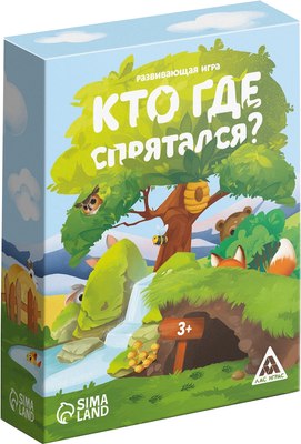 Настольная игра Лас Играс Кто где спрятался? / 9148553 - 
