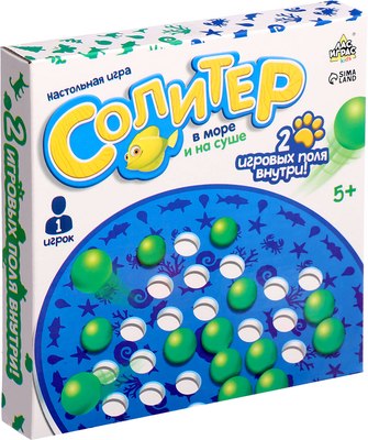 

Настольная игра, Kids. Солитер / 7136261