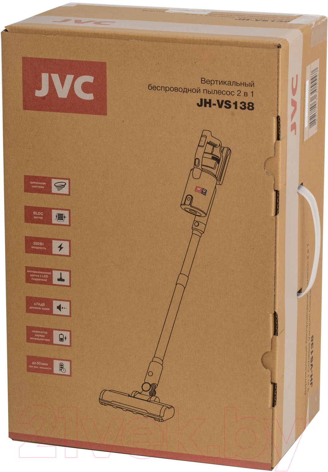 Вертикальный пылесос JVC JH-VS138