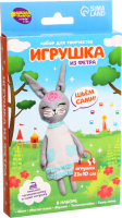 

Набор для шитья, Игрушка из фетра. Зайка в платье / 4773924