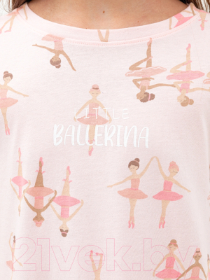 Сорочка детская Mark Formelle 577720 (р.116-60, балерины на розовом)