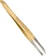 Пинцет косметический Silver Star AT 9924 (золотистый) -