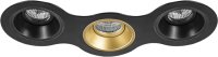 Комплект точечных светильников Lightstar Domino Round D697070307 - 