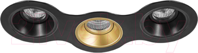 Комплект точечных светильников Lightstar Domino Round D697070307