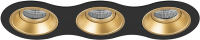 Комплект точечных светильников Lightstar Domino Round D637030303 - 