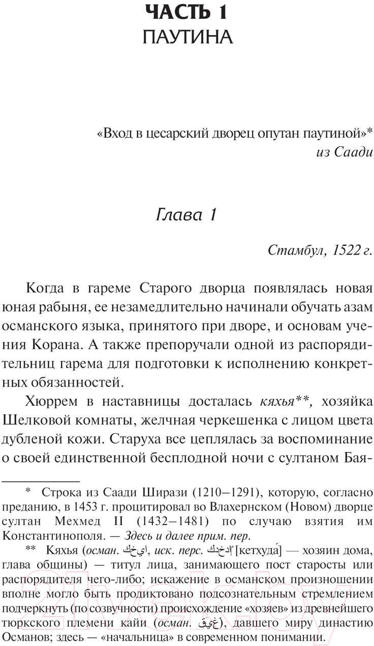 Художественная книга АСТ Гарем. Реальная жизнь Хюррем / 9785171549190 (Фалконер К.) — фото 4