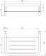 Миниатюра изображения товара Полка для ванной Deante Silia ADI 0551