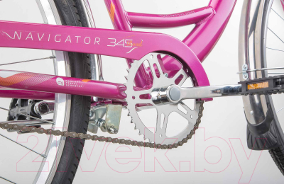 Велосипед STELS Navigator 345 С 28 (20, пурпурный)