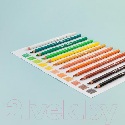 Набор цветных карандашей Bruno Visconti Kawaii Animals / 30-0129 (24цв)