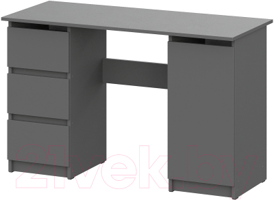 Письменный стол Mio Tesoro Денвер 1.2м (графит серый)
