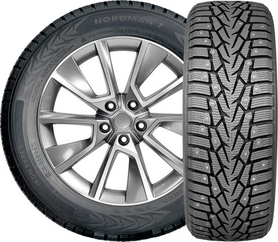 Зимняя шина Ikon Tyres (Nokian Tyres) Nordman 7 215/55R16 97T (шипы)