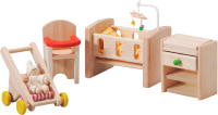 Комплект аксессуаров для кукольного домика Plan Toys Мебель для детской комнаты / 7329 - 