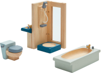 Комплект аксессуаров для кукольного домика Plan Toys Ванная комната / 7356 - 