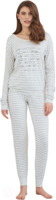 Пижама Arya 5254+5255 (L, светло-серый)