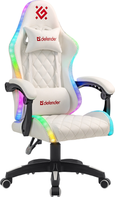 Кресло геймерское Defender Energy RGB / 64557