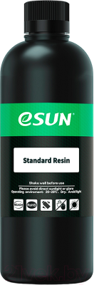 Фотополимерная смола для 3D-принтера eSUN Standard Resin / STANDARDRESIN-H05 (500г, серый)