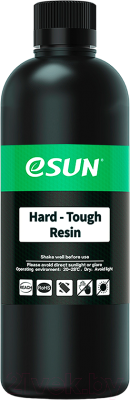 Фотополимерная смола для 3D-принтера eSUN Hard-Tough Resin / HARDTOUGHRESIN-H05 (500г, серый)
