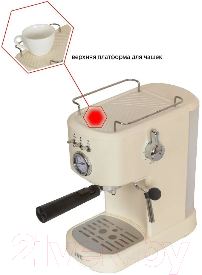 Кофеварка эспрессо JVC JK-CF32