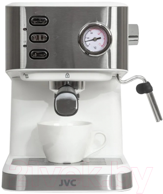 Кофеварка эспрессо JVC JK-CF33 (белый)