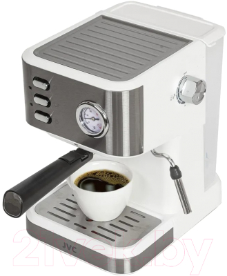Кофеварка эспрессо JVC JK-CF33 (белый)