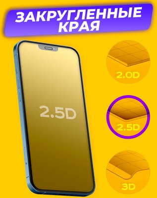 Защитное стекло для телефона Case 3D Premium для iPhone 15 Pro Max (черный)