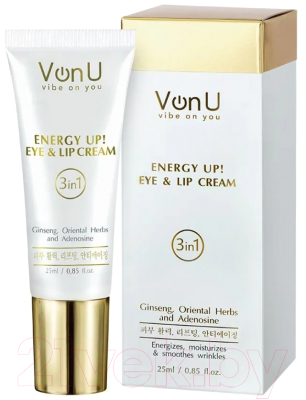 Крем для век Von-U Energy Up Eye & Lip Cream Омолаживающий (25мл)