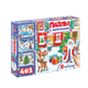 Развивающая игра Puzzle Time Новогодние забавы. 4 в 1 / 9549241 - 