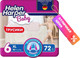 Подгузники-трусики детские Helen Harper Baby XL (72шт) -