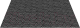 Коврик грязезащитный Shahintex Жаккард ТПР 100x150 01 S / 828562 (графит) - 